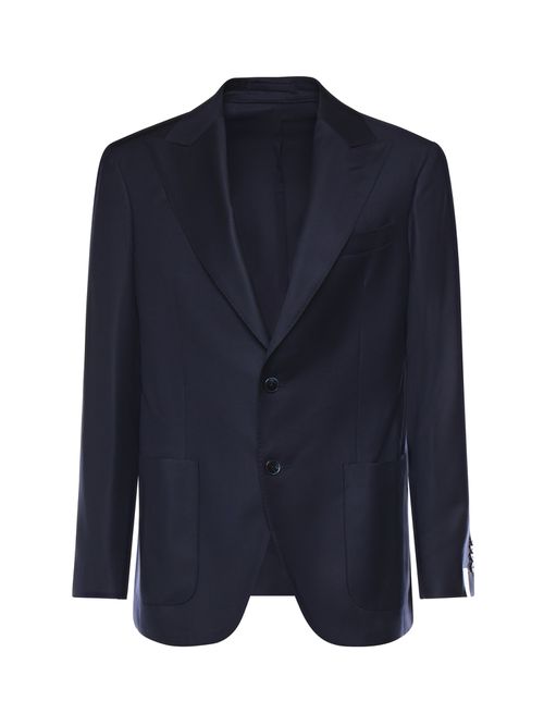 Single-breasted Wool Jacket