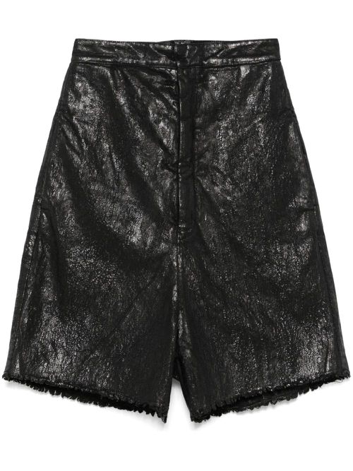 Cutoffs denim shorts - Black