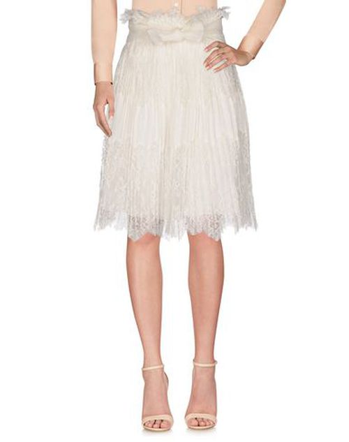 Woman Midi skirt White