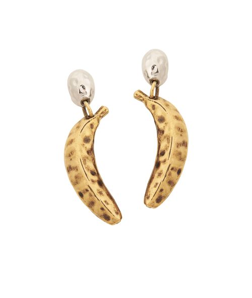 Banana earrings