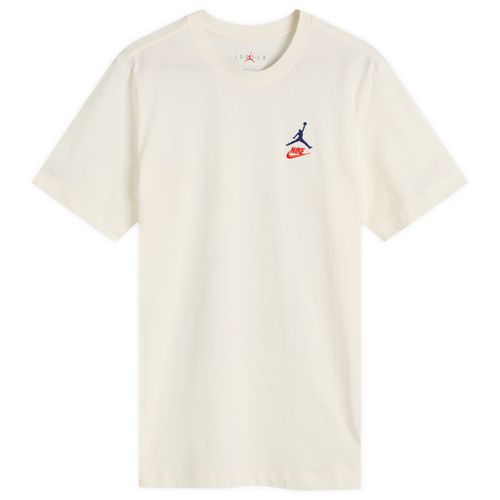 Air Jordan Rair Air AJ3 T-Shirt in Sail/Deep Royal
