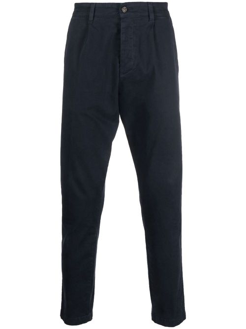 Straight-leg trousers - Blue