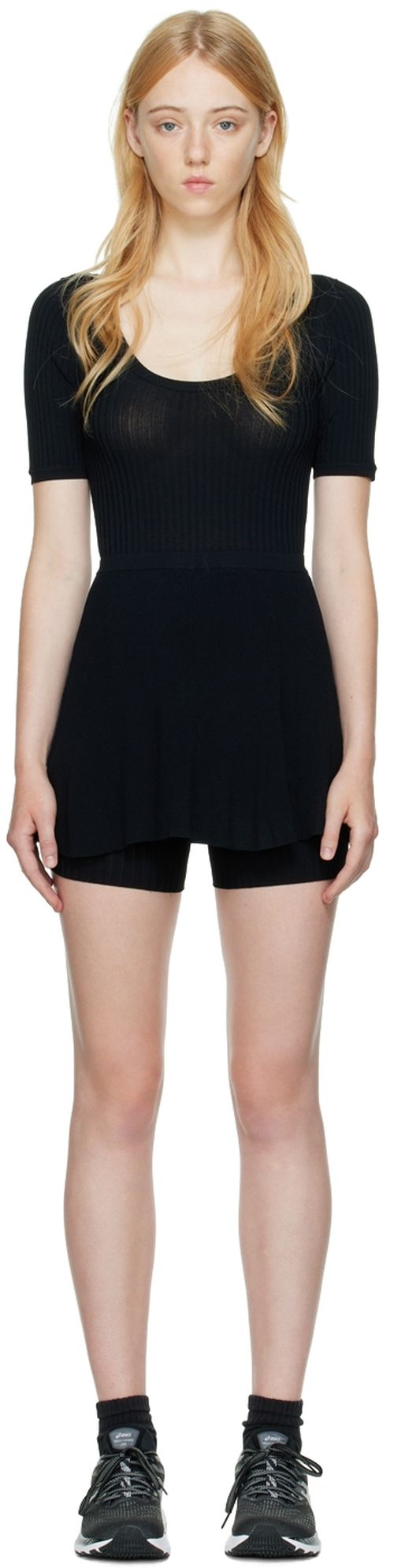 Black jenna mini dress