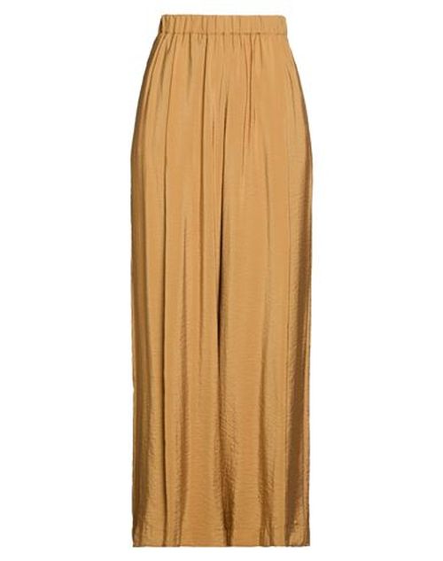 Woman Pants Mustard Size 4 Modal, Polyester