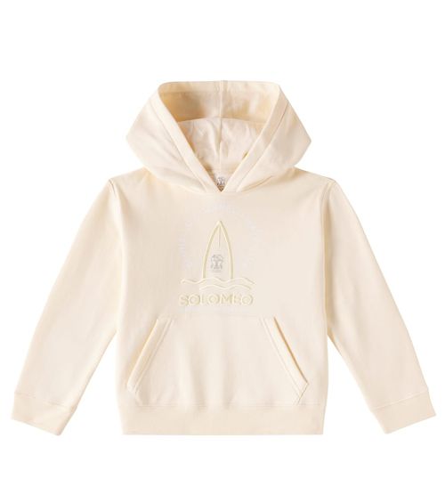 Cotton-blend hoodie