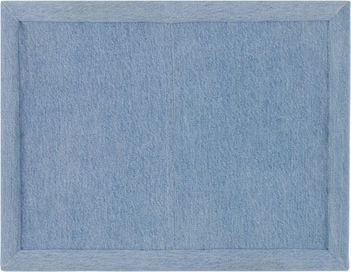Blue Nº75 Jeansified Object Denim Lap Cushion