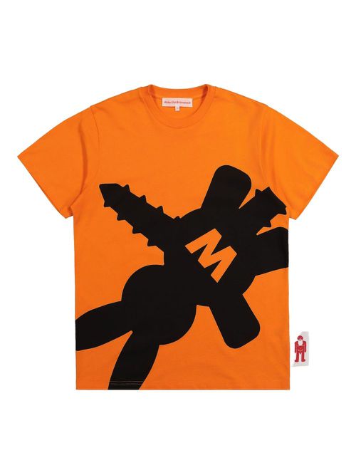 Walter Van Beirendonck Shadow Bunny t-shirt - Orange