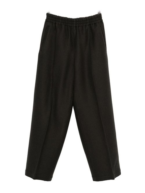 Wool Wide-Leg Trousers