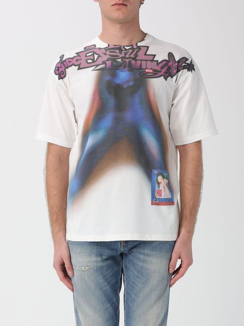 T-Shirt Men color White