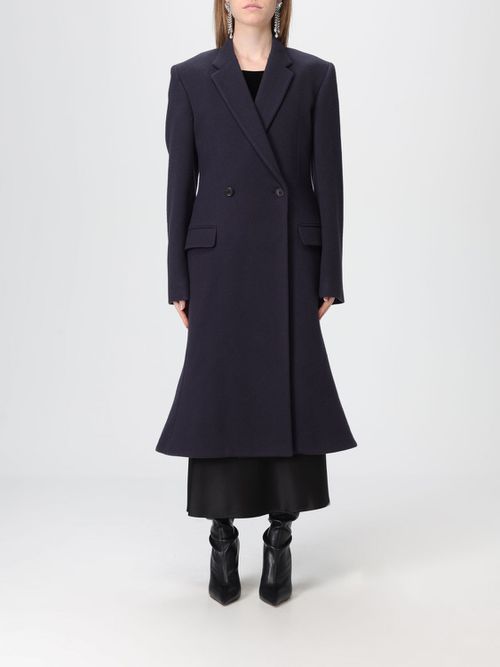 Coat Woman color Blue