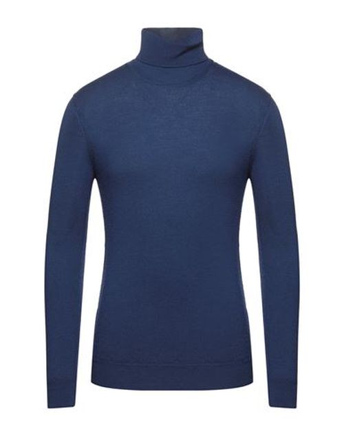 Man Turtleneck Midnight blue Size 3XL Merino Wool, Acrylic