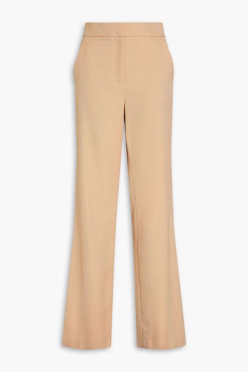 Tonelli herringbone twill wide-leg pants