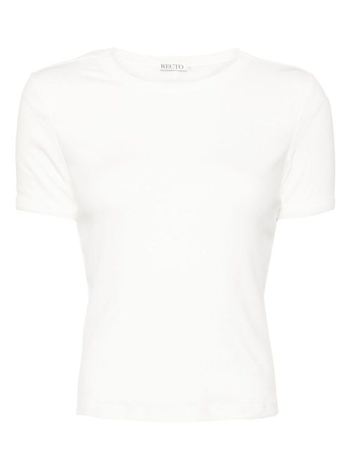 Recto sheer jersey T-shirt - White