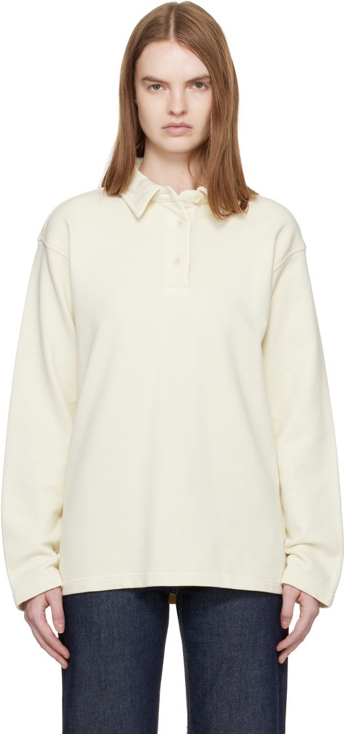 Navy Long-Sleeve Polo