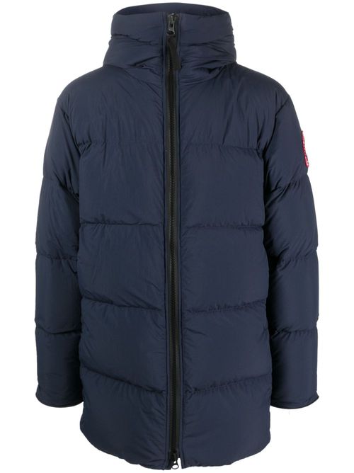 Lawrence padded down parka - Blue