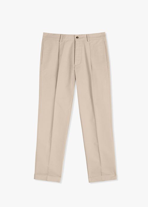 Aantioco Moleskin Trousers Beige - Unisex