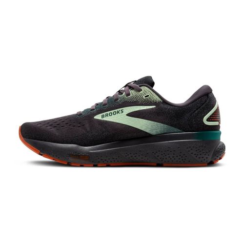 Men'S Ghost 16 Neutral Running Shoe In Blackened Pearl/june Bug/green