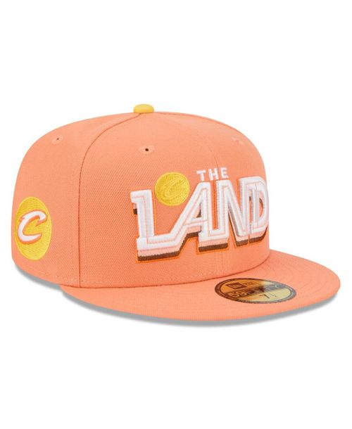 Men's Orange Cleveland Cavaliers 2025/26 City Edition 59FIFTY Fitted Hat - Orange
