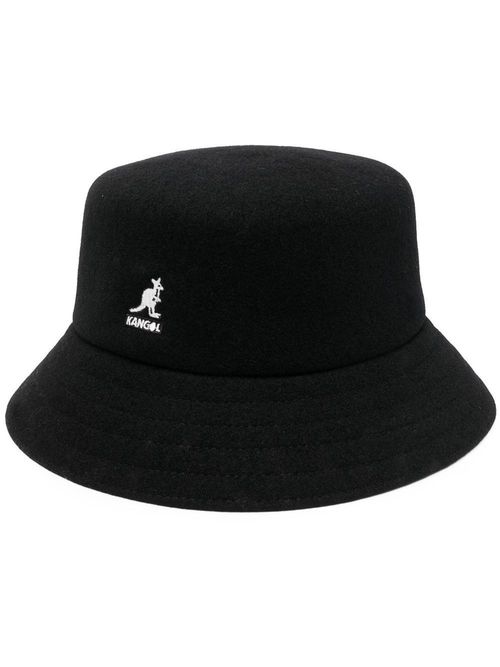 Logo-patch bucket hat