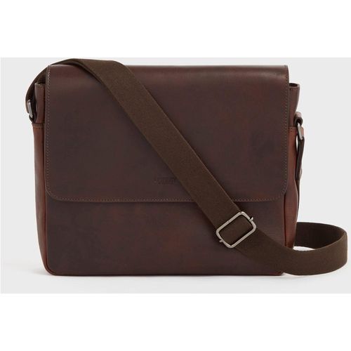 The Large Carter Leather Messenger Bag
