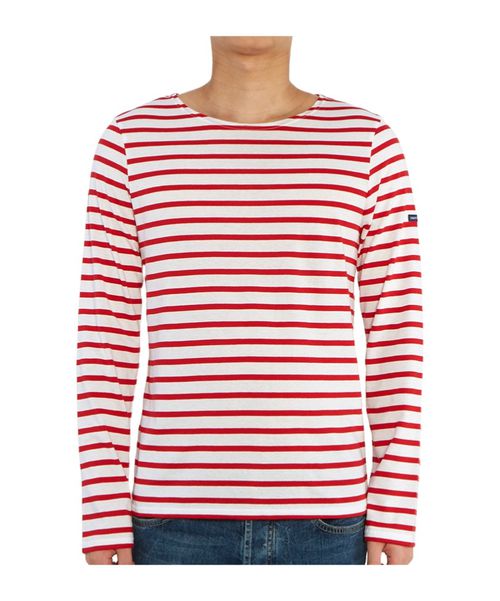 Striped graphic T-shirt