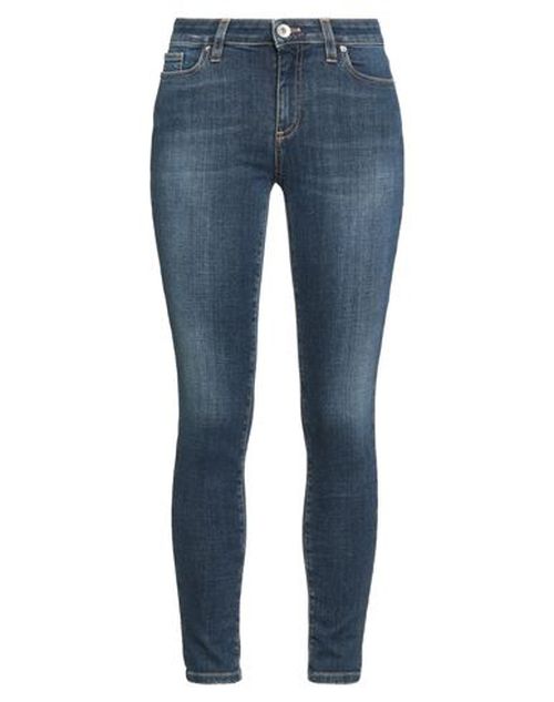 Woman Jeans Blue Size 2 Cotton, Elastane