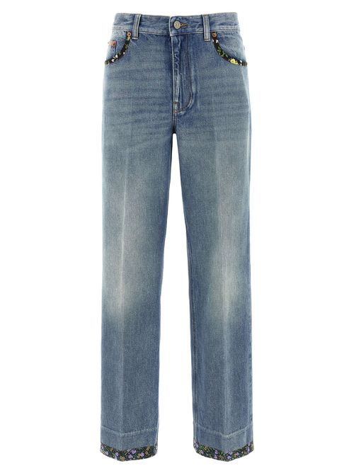 Floral Jeans
