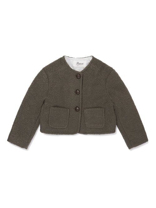 Tabitha textured wool jacket - Neutrals