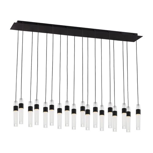 Nightshade Black LED Chandelier from the Lassell Collection