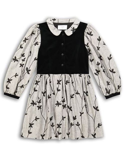 Kid Girl Kids' dress Grey Size 12 Viscose, Acrylic, Polyester, Lurex