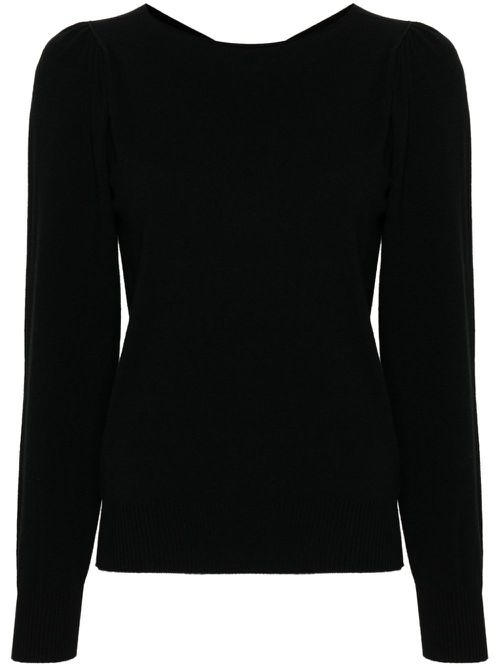 Dual-use cut-out jumper - Black