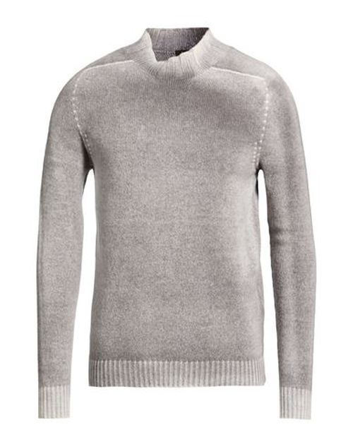 Man Turtleneck Grey Size 38 Wool, Cashmere
