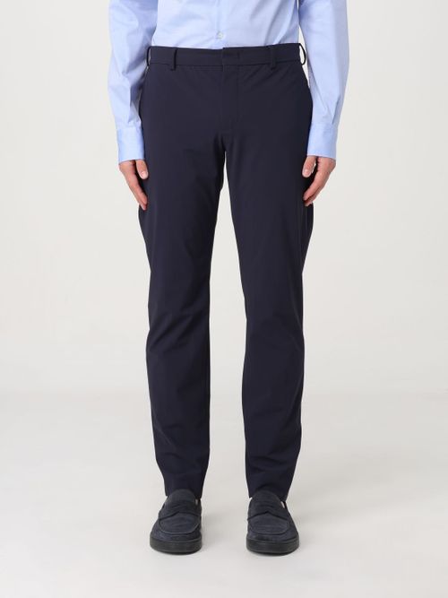 Pants Men color Blue