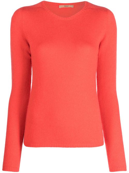 Fine-knit cashmere jumper - Pink