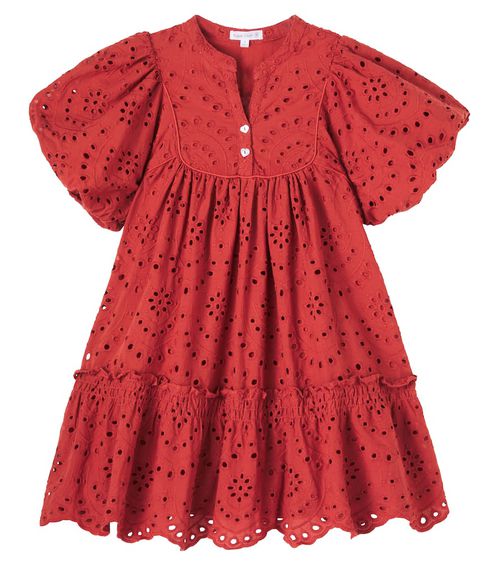 Cruz broderie anglaise cotton dress