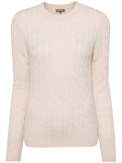 Cable knit jumper - Neutrals