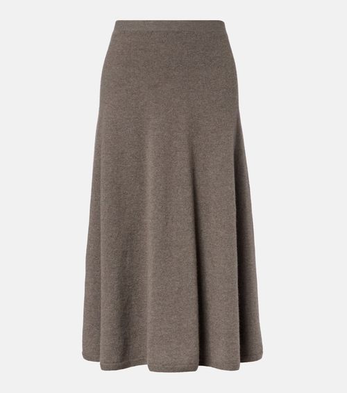 Masini cashmere midi skirt