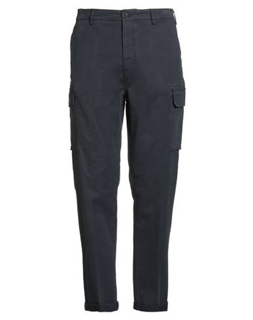 Man Pants Midnight blue Size 38 Cotton, Elastane