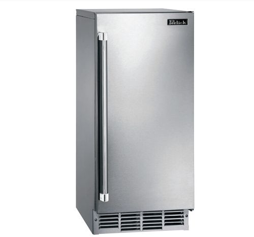 Perlick Signature 15" Freestanding/Built In Undercounter Ice Maker HP15CI1R