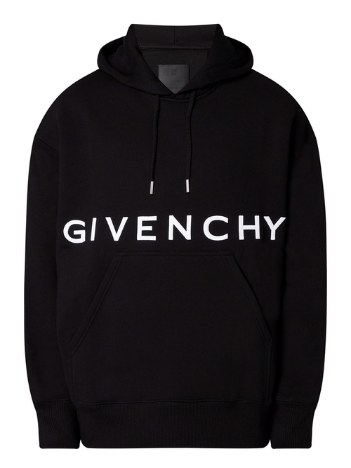 Givenchy Embroidered 4G Star Hoodie in Black - Black