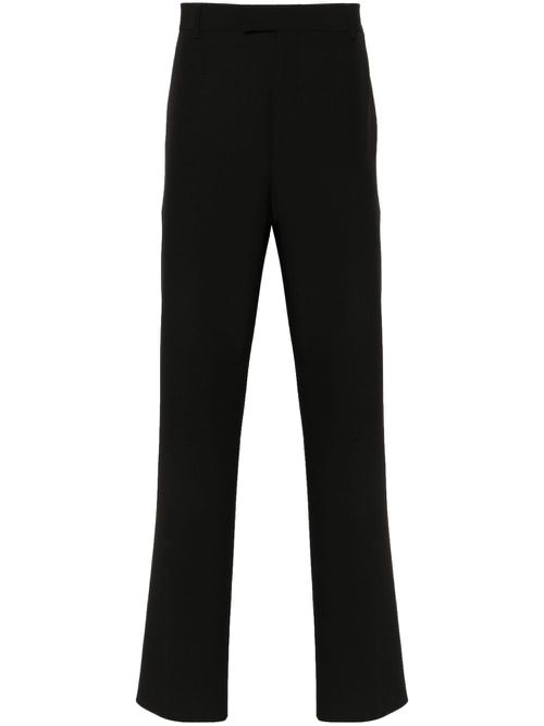 Straight-leg trousers - Black