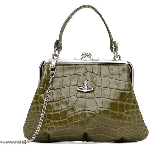 Khaki Granny Frame Bag