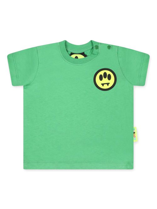 Logo-print cotton T-shirt - Green
