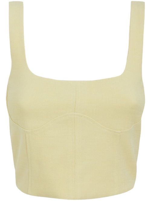 Bustier-style top - Neutrals