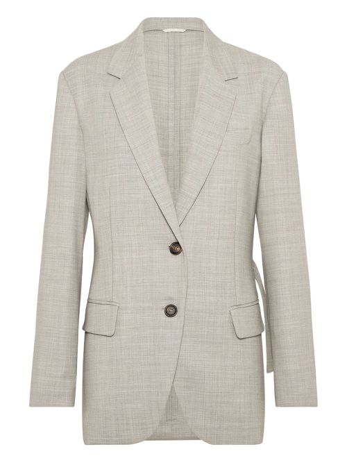 Brunello Cucinelli wool blazer - Grey