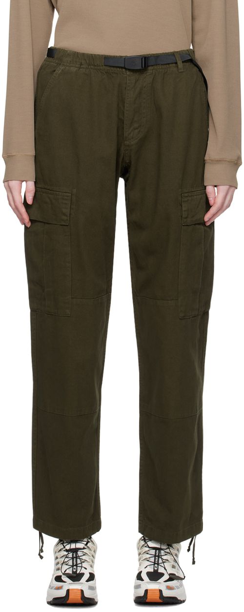 Gramicci Khaki Dyed Cargo Pants