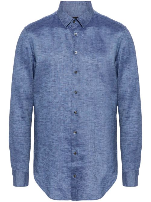 Linen shirt - Blue