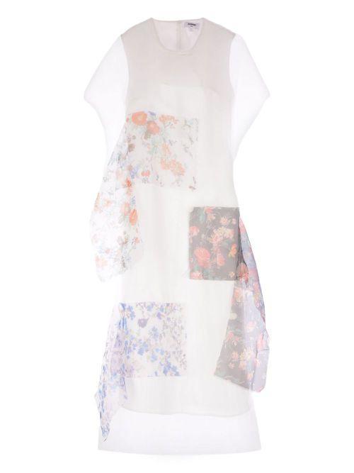 Zomer Bosch sleeveless dress - White