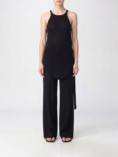 Top Woman color Black