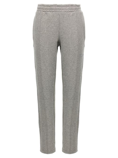 Cotton Fleece Joggers — Gray